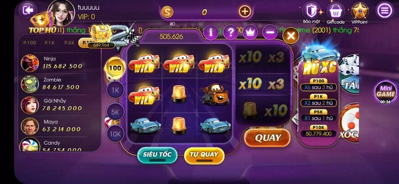 Nạp tiền nhanh chóng tại Sam86 Club